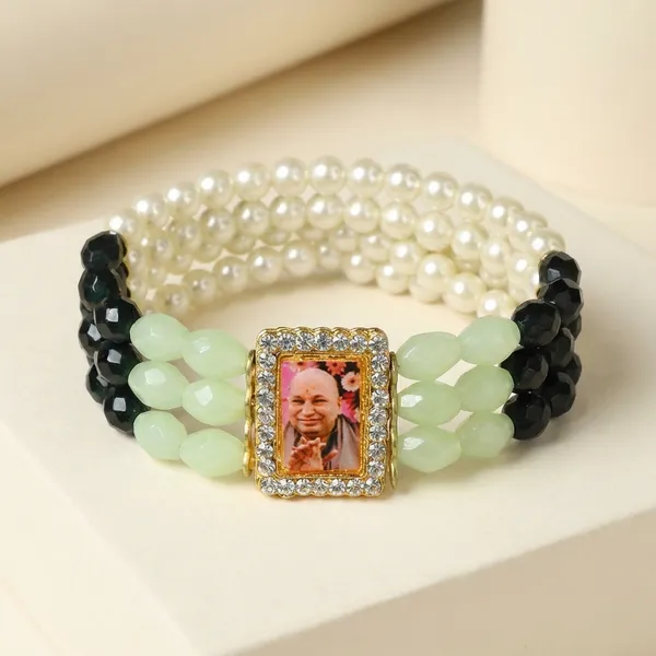 Guru_Ji_Maharaj_Handmade_Bracelets_for_Men_and_Women_Green_and_Black