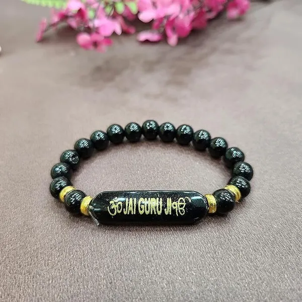 Guru_Ji_Maharaj_Handmade_Blak_Beads_Bracelets_for_Men_and_Women