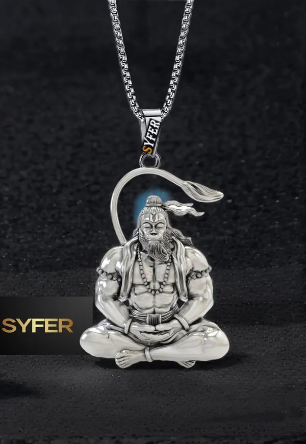 Meditation_Hanuman_Pendant_for_Men_and_Women,_Evil_Protector_Hanuman_Ji_Locket