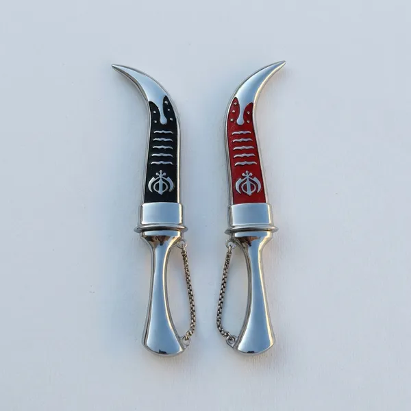 Red_&_Black_Stylish_Shining_Look_Made_of_Fibre_Plastic_Body_with_Non_Sharp_Iron_Blade_(8_Inch)_(Pack_Of_2)