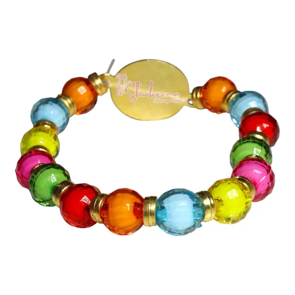 Shukrana_Blessings_Guruji_Blessings_Multicolor_Beaded_Bracelet_|_Gold-Plated_Swaroop_Charm_Bracelet_|_Spiritual_Devotional_Wristband_for_Men_&_Women(Multi-Bracelet)