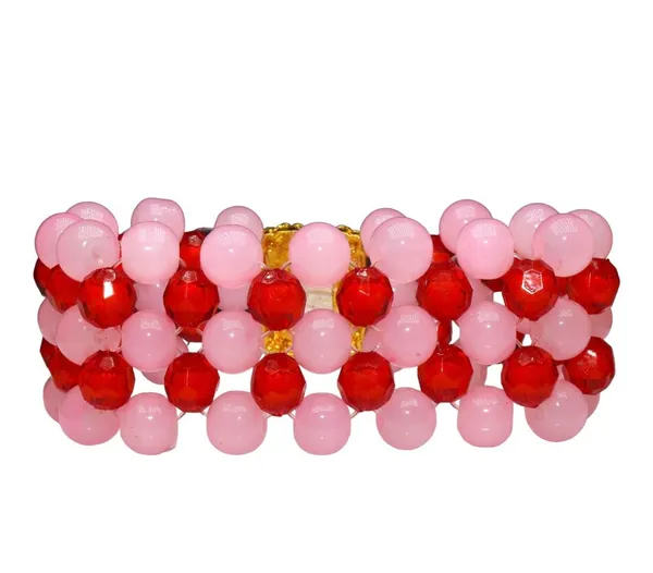 Shukrana_Blessings_Spiritual_Beaded_|_Guruji_Bracelets_|_Guruji_Swaroop_Bracelets_–_Red_Colour_Charm_Bracelet_Single_Piece(Red_Colour)
