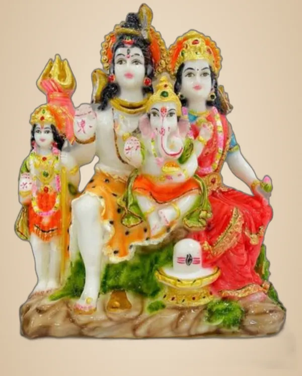 Mrable_Dust_Lord_Shiv_Parivar_Family_Murti_Statue_For_Pooja