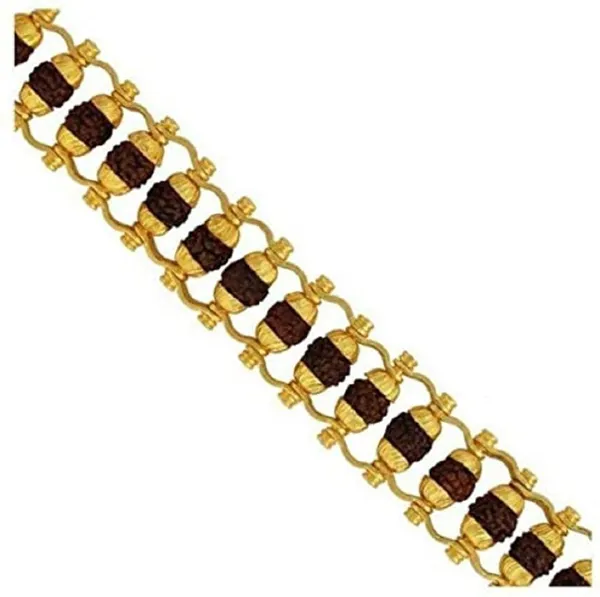 Metal_Bracelet_Gold_Plated_Rudraksha_Designer_Bracelet_for_Men_and_Women