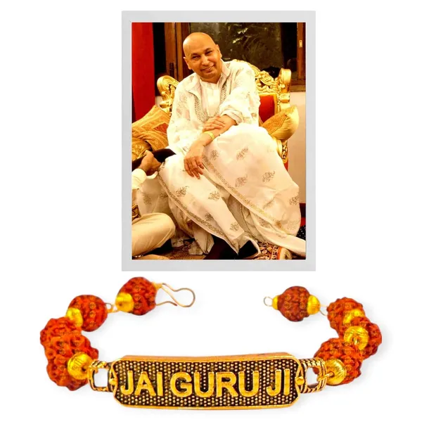 Shukrana_Blessings_Unique_Rudraksha_Beads_Guruji_Swaroop_Bracelet_-_Handmade_with_love_-_Stylish_Guruji_Bracelets_for_Men/Women/Ladies_(Brown-1,_One_Piece)