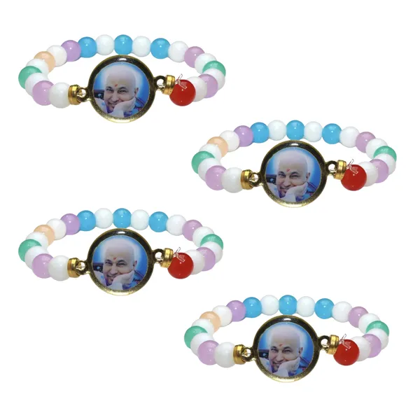 Guruji_Multicolour_beads_Swaroop_Bracelet