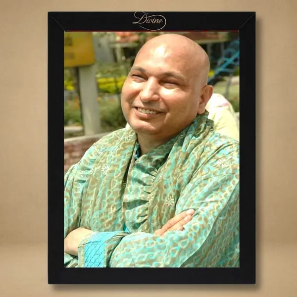 DIVINE_GURU_JI_Jai_guru_ji_Photo_Swaroop_Frame_|_Devotional_Wall_&_Table_Frame_for_Home_Temple,_Office_&_Puja_Room_|_Spiritual_Gift_Item_-_9_x_12_Inches