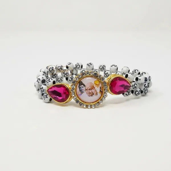 DIVINE_GURU_JI_Jai_guru_Ji_Shiv_ji_Waheguru_ji_Swaroop_Om_Bead_Bracelet_|_Spiritual_Kada_with_Om_Printed_Beads_&_Crystal_Centerpiece_|_Devotional_Wristband_for_Men_&_Women_|_Prayer,_Meditation_&_Bhakti_Gift