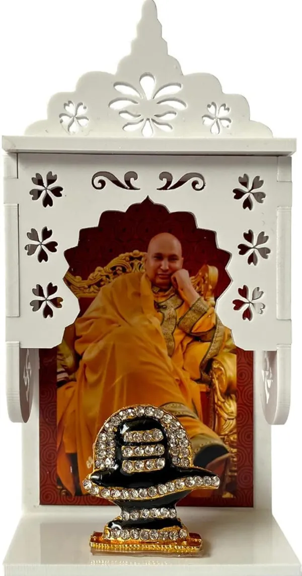 BLESSINGSHUB_Decorative_Showpiece_-_5_cm_(Metal,_White)