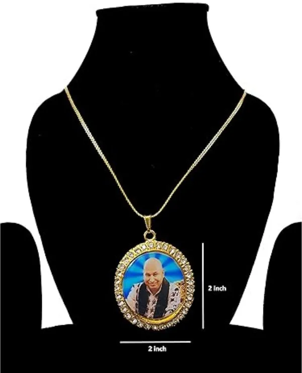 set-2_GURU_JI_SWAROOP_Golden_Round_Shaped_Metal_Pendant_&_2_Gold_Plated_Chains