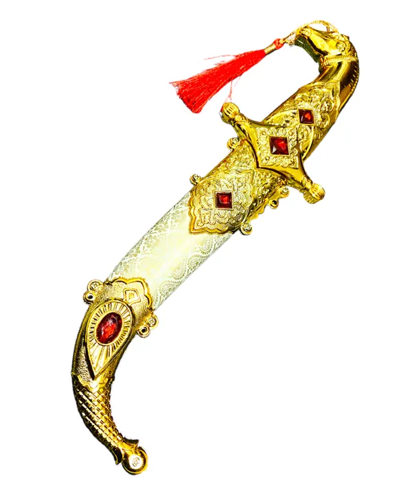 Golden_Stylish_Shining_Look_Made_of_Fibre_Plastic_Body_with_Non_Sharp_Iron_Blade_(8_Inch)