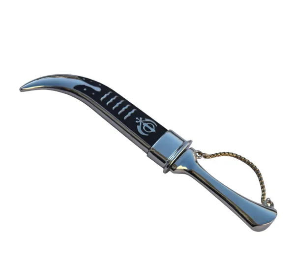 Silver_&_Black_Stylish_Shining_Look_Made_of_Fibre_Plastic_Body_with_Non_Sharp_Iron_Blade_(8_Inch)