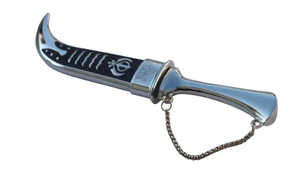 Silver_&_Black_Stylish_Shining_Look_Made_of_Fibre_Plastic_Body_with_Non_Sharp_Iron_Blade_(8_Inch)
