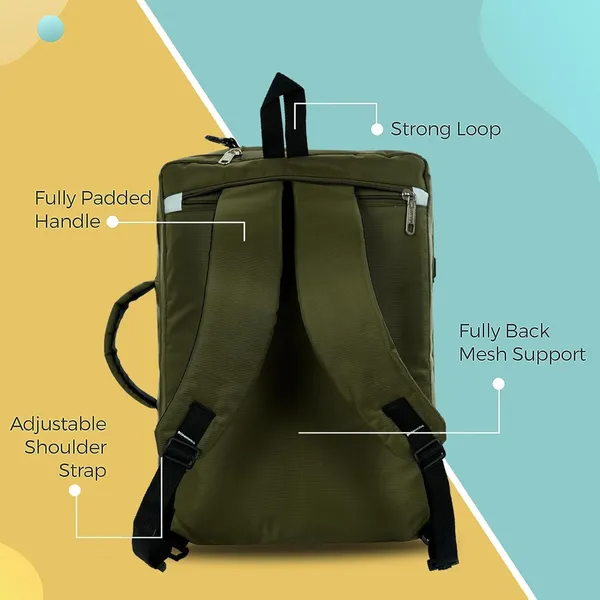 Green_3_In_1_Convertible_Duffel_Backpack_(33_X_23_X_46_Cm)