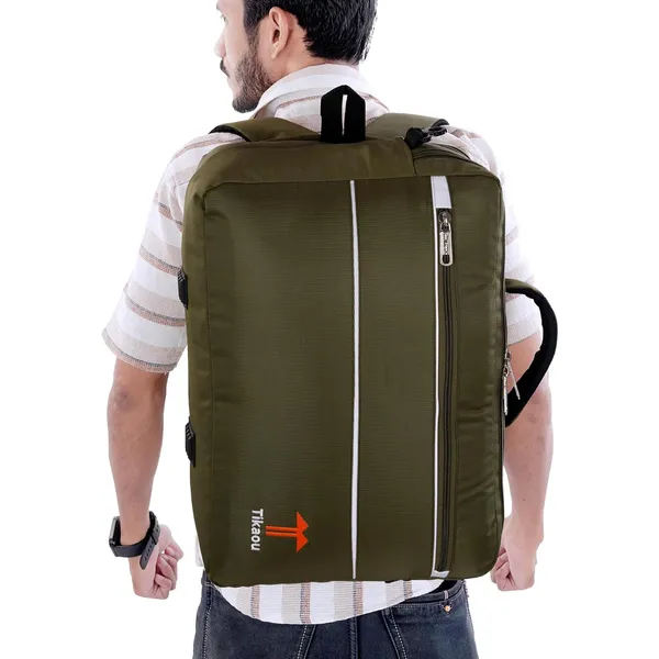 Green_3_In_1_Convertible_Duffel_Backpack_(33_X_23_X_46_Cm)