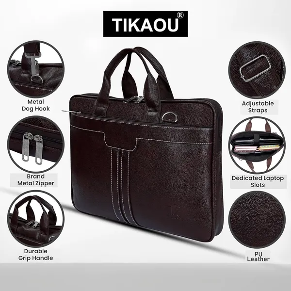 Brown_Synthetic_Leather_Laptop_Briefcase_Messenger_Bag_(40.64_X_3.81_X_30.48_Cm)