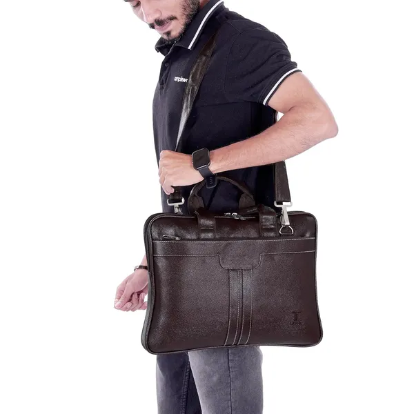 Brown_Synthetic_Leather_Laptop_Briefcase_Messenger_Bag_(40.64_X_3.81_X_30.48_Cm)