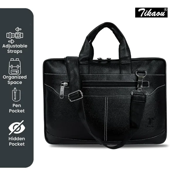 Black_Synthetic_Leather_Expandable_Laptop_Office_Bag_(40.64_X_3.81_X_30.48_Cm)