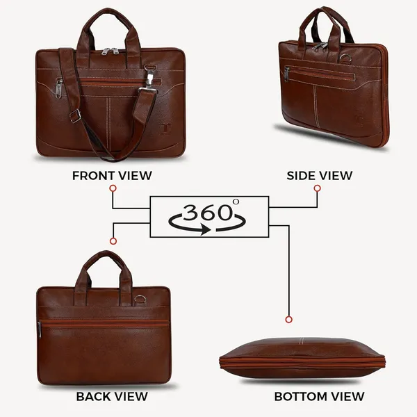 Tan_Synthetic_Leather_Expandable_Laptop_Office_Bag_(40.64_X_3.81_X_30.48_Cm)