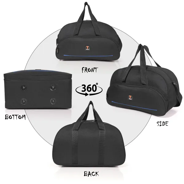 Black_22.5_Inch_Duffle_Bag_With_2_Spacious_Compartments_For_Travel,_Gym_&_Overnight_Trips