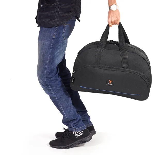 Black_22.5_Inch_Duffle_Bag_With_2_Spacious_Compartments_For_Travel,_Gym_&_Overnight_Trips
