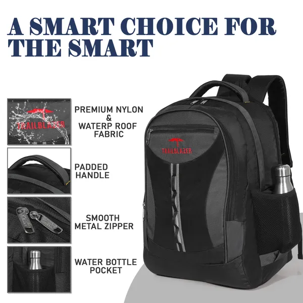 Black_Trailblazer_500D_Pvc_Matty_Waterproof_Laptop_Backpack