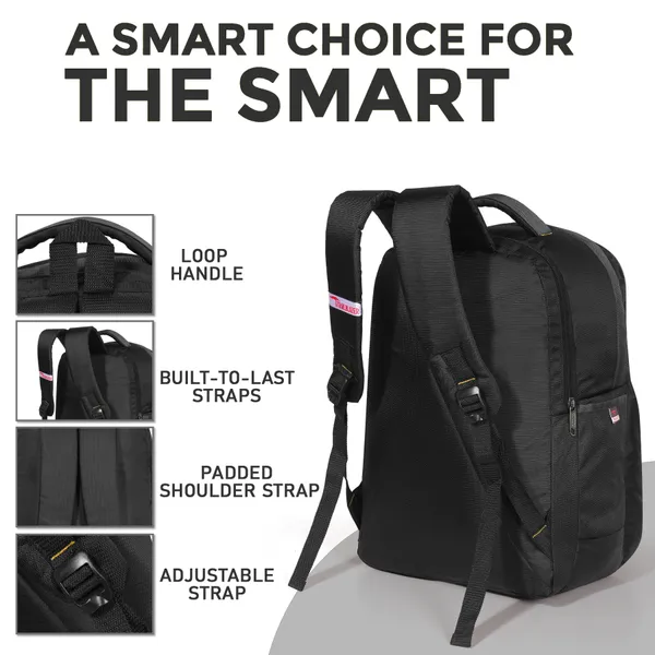 Black_Trailblazer_500D_Pvc_Matty_Waterproof_Laptop_Backpack