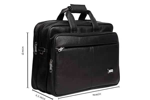 Black_Pu_Foam_Leather_Expandable_Laptop_Messenger_Bag_For_Office_&_Travel_(40.64_X_16.51_X_30.48_Cm)