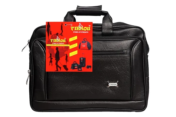 Black_Pu_Foam_Leather_Expandable_Laptop_Messenger_Bag_For_Office_&_Travel_–_D-Frame_(40.64_X_16.51_X_30.48_Cm)