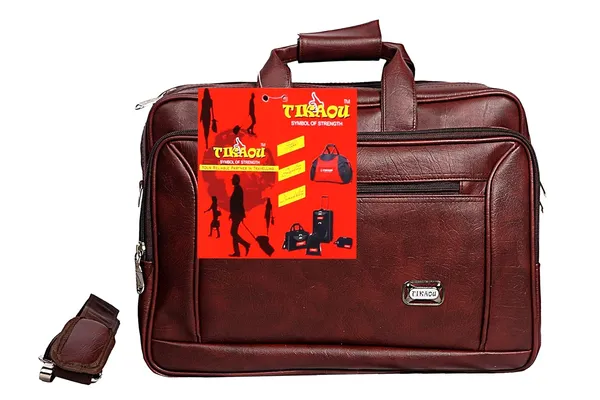 Brown_Pu_Foam_Leather_Expandable_Laptop_Messenger_Bag_For_Office_&_Travel_–_16_Inch_(40.64_X_16.51_X_30.48_Cm)