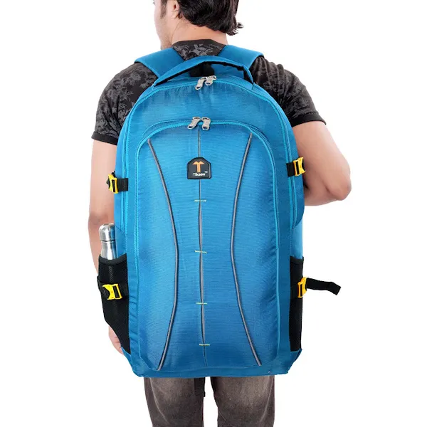 Blue_Travel_Trekking_Backpack_With_Wire_Support
