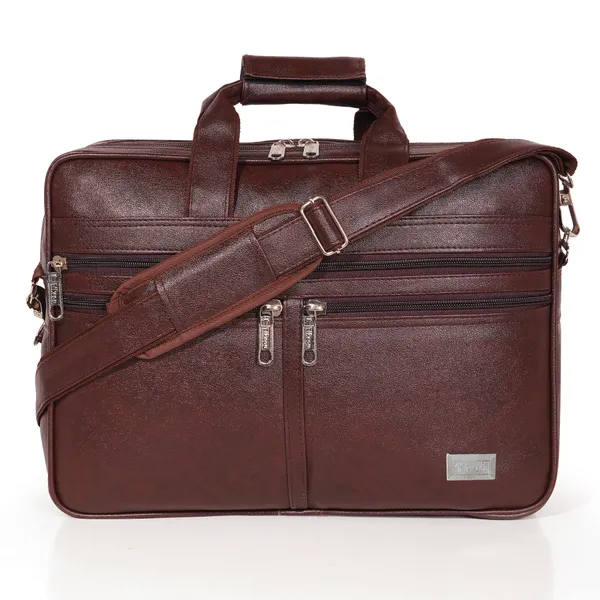 Brown_12_Inch_Foam_File_Messenger_Bag_For_Office_&_Travel