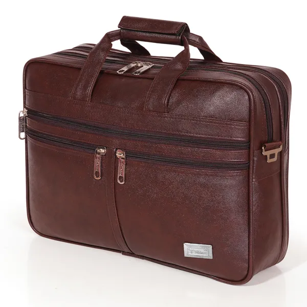 Brown_16_Inch_Foam_File_Messenger_Bag_For_Office_&_Travel