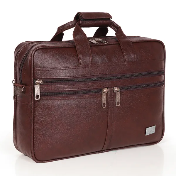 Brown_18_Inch_Foam_File_Messenger_Bag_For_Office_&_Travel