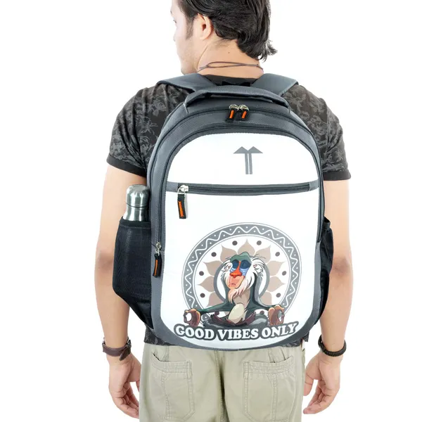 Multicolour_Digital_Print_Backpack_With_Quote_Design_For_All_Ages