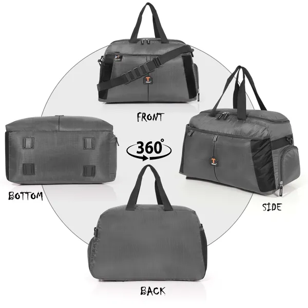 Steel_Grey_1000_Denier_Nylon_Organizer_Bag_For_Travel,_Gym_&_Weekend_Trips