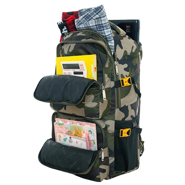 Green_Army_Style_Hiking_&_Trekking_Travel_Backpack_–_25_Inch