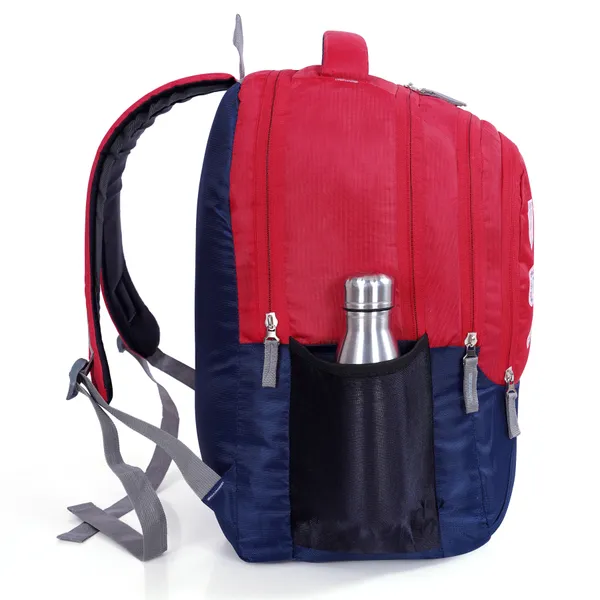 Red_Backpack_With_Rain_Cover_For_College_&_School
