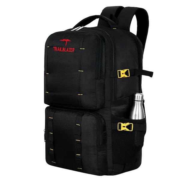 Black_Polyester_Pu_Coated_20_Inch_Laptop_Backpack_For_College_&_School