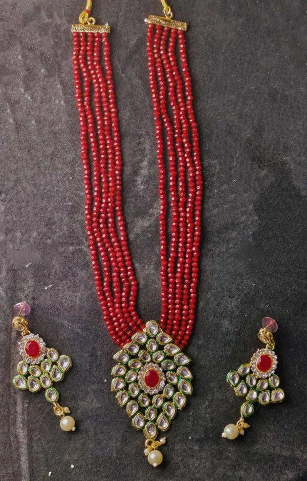 Red_Premium_Alloy_Earrings_&_Necklace_Jewellery_Set_For_Women_(Pack_Of_2)