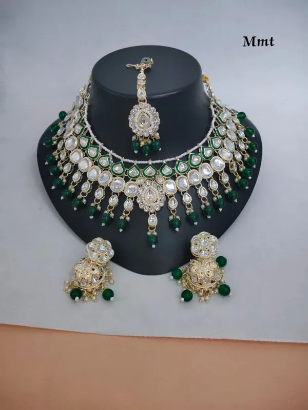 Green_Premium_Alloy_Earrings_&_Necklace_Jewellery_Set_For_Women_(Pack_Of_3)