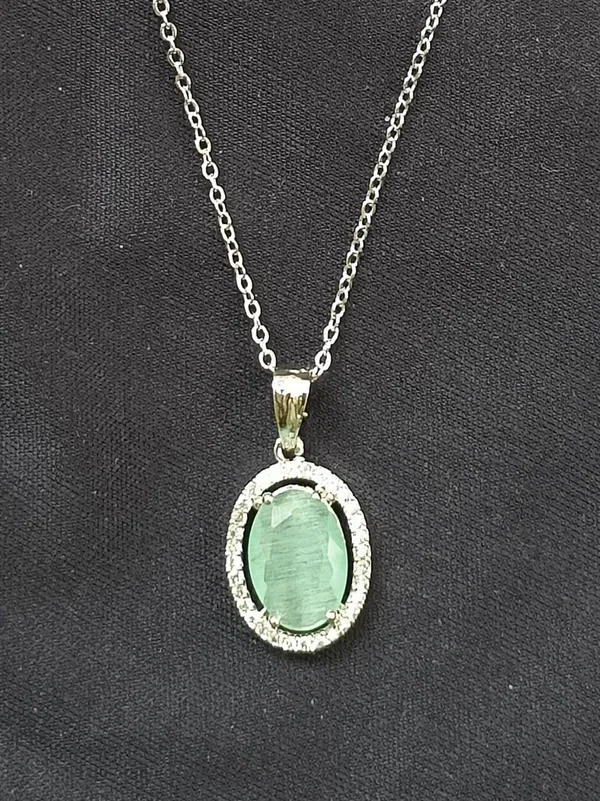 Green_Premium__Everyday_Stainless_Steel_Pendant_For_Women
