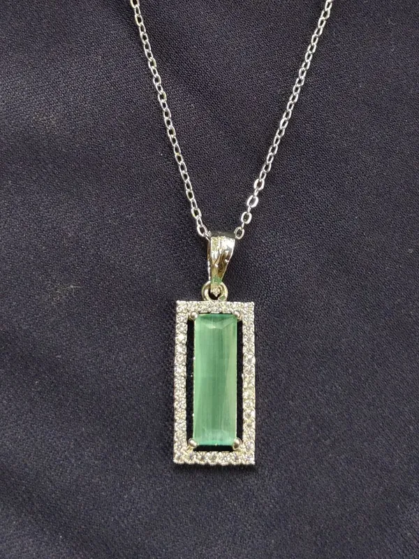 Light_Green_Premium__Everyday_Stainless_Steel_Pendant_For_Women