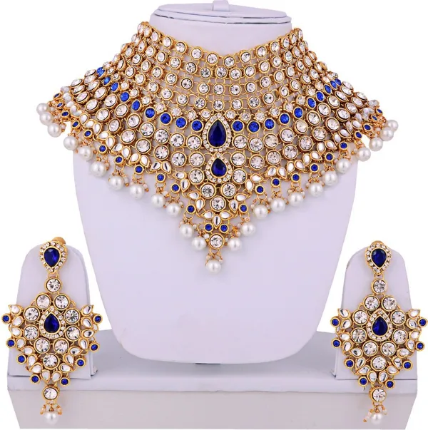 Blue_Premium__Copper_Jewellery_Set_For_Women