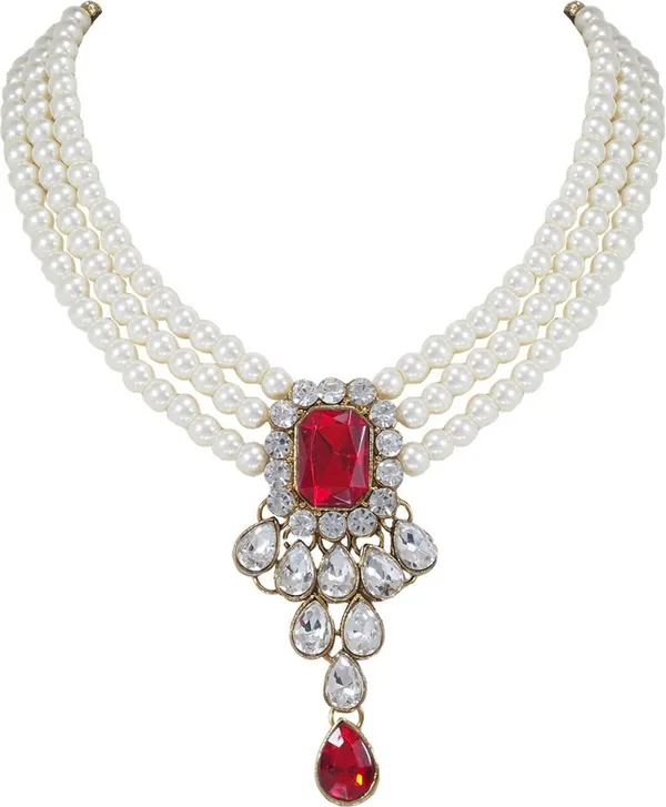 Red_Premium_Alloy_Earrings_&_Necklace_Jewellery_Set_For_Women