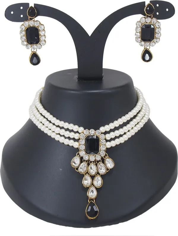 Black_Premium_Alloy_Earrings_&_Necklace_Jewellery_Set_For_Women