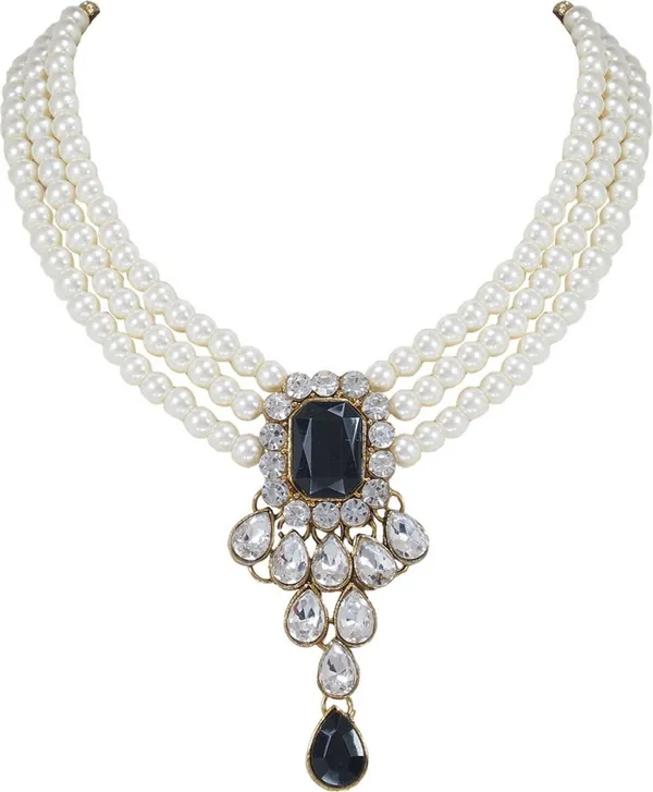 Black_Premium_Alloy_Earrings_&_Necklace_Jewellery_Set_For_Women