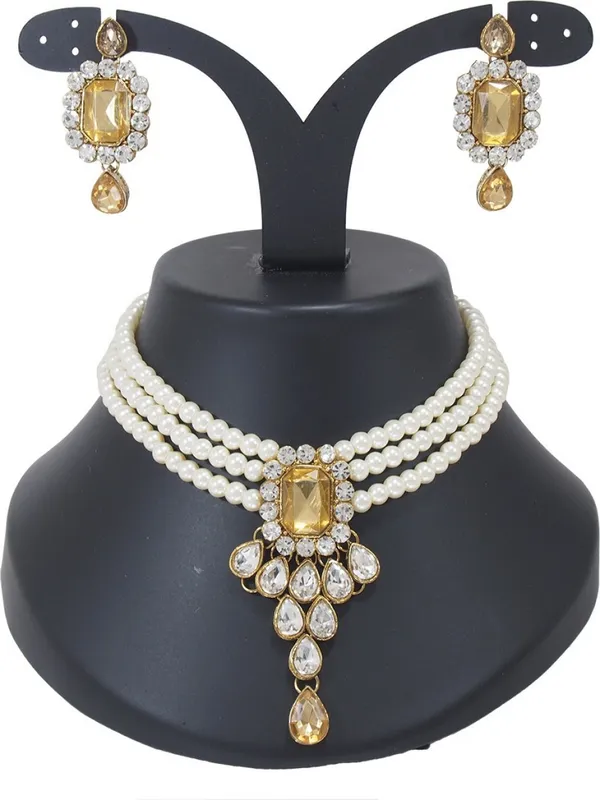 Gold_Premium_Alloy_Earrings_&_Necklace_Jewellery_Set_For_Women