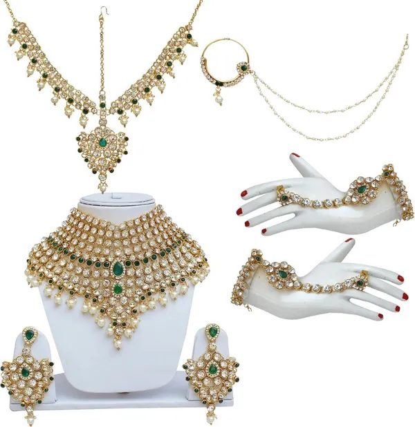 Green_Premium__Copper_Jewellery_Set_For_Women