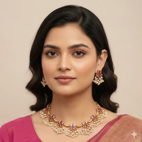 Red_Premium_Alloy_Earrings_&_Necklace_Jewellery_Set_For_Women_(Pack_Of_2)